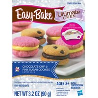 Easy-Bake Oven Chocolate Chip and Pink Sugar Cookies Refill Pack Ages 8 and Up