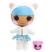 Lalaloopsy Littles Doll - Bundles Snuggle Stuff with Pet Yarn Ball Bear, 7" winter-themed doll with changeable blue and white outfit, in reusable house package playset, for Ages 3-103