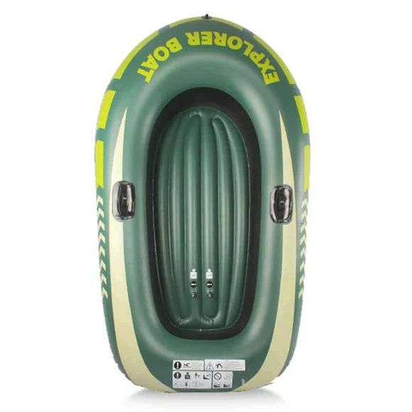 MABOTO Inflatable Boat Fishing Boat for 1 Adult & 1 Child Summer Fun Boat Canoe Kayak