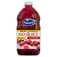 Ocean Spray No Sugar Added Cranberry 100% Juice, 64 fl oz