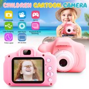 Mini 200W Pixels Kids Toys Camera for 3-6 Year Old Girls Boys, Compact Cameras for Children, Best Gift for 5-10 Year Old Boy Girl 1080P IPS 2.0 Inch HD Video Camera Creative Gifts