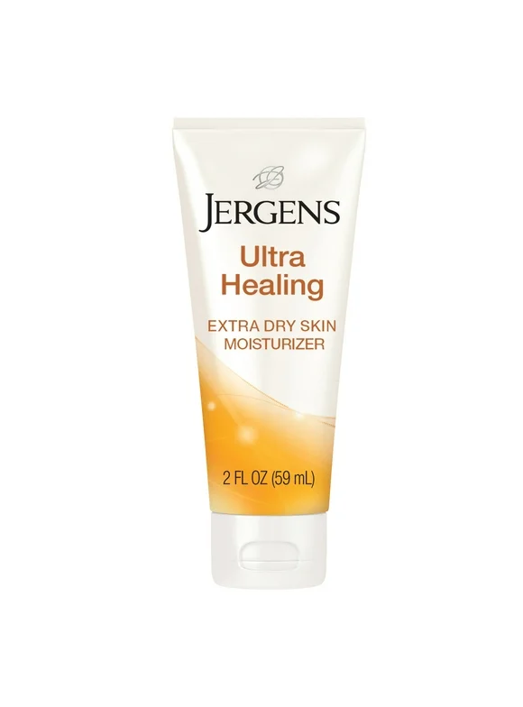 Jergens Ultra Healing Hand And Body Lotion Dry Skin Moisturizer, Vitamins C, E, B5, 2 Oz