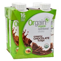 Orgain Organic Nutrition Shake Chocolate Fudge, 11 Fl Oz