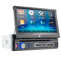 Dual Electronics XDVD179BT 7-inch | Touch Screen Single DIN Car Stereo Receiver | Siri/Google Voice Assist | Bluetooth | CD/DVD Player
