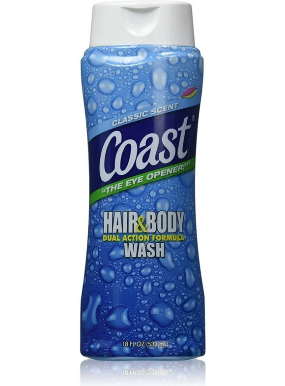 Coast Classic Scent Hair & Body Wash, 18 fl oz