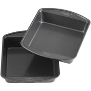 Wilton Perfect Results Square Non-Stick Cake Pan Multipack, 8-in. x 8-in. (2-Pack)