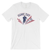 GAME DAY for New York T-Shirt Mens White Graphic Tee Gift For Him