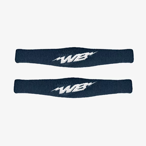 We Ball Sports Bicep Band - Compression Sleeve for Arm Support During Workouts and Sports (2-Pack, Navy)