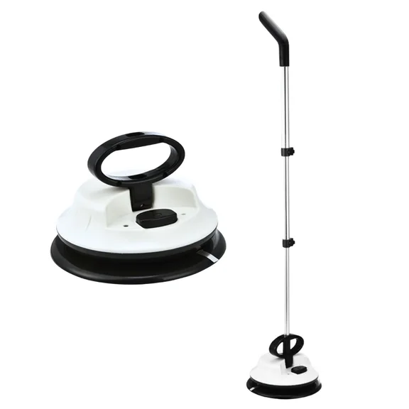 Nifftee 3-in-1 Mop, Duster, and Polisher - Cordless Electric Spinner - Stick and Handheld, LED Lights, Cleans Floor   Countertops   Windows   Mirrors, CDB800