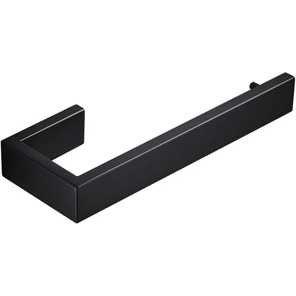 Marmolux Acc 8" Towel Bar for Bathroom Square Style Wall Mount SUS304, Matte Black Finish