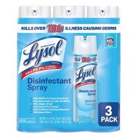 Lysol Disinfectant Spray, Crisp Linen Scent, 19 Ounce (3 Pack)