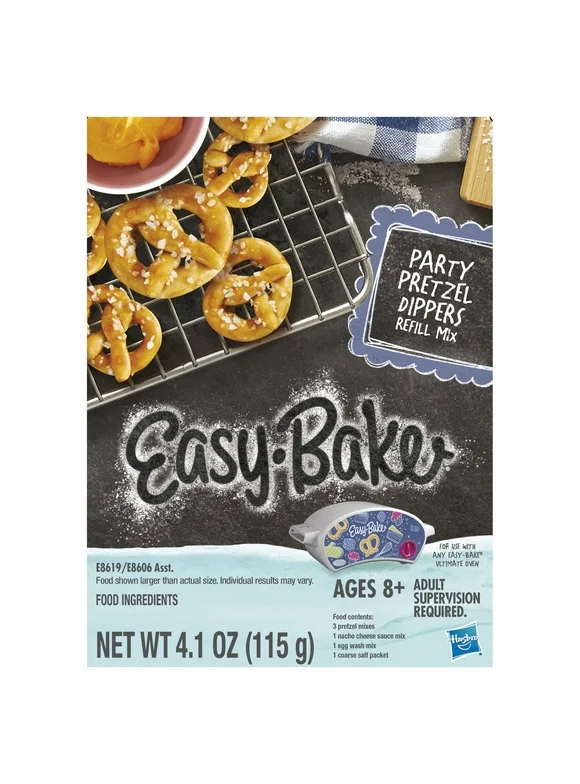 Easy-Bake Party Pretzel Dippers Refill Mix, 4.1 oz, Box