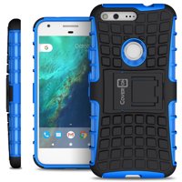 CoverON Google Pixel Case, Atomic Series Slim Protective Kickstand Phone Cover