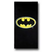 Batman towlbatsymblk Batman Symbol Black Beach Towel