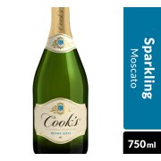 Cook's California Champagne Moscato White Sparkling Wine, 750 mL Bottle
