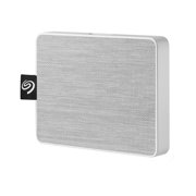 Seagate 1TB One Touch SSD External Solid State Drive Portable USB 3.0 (White)