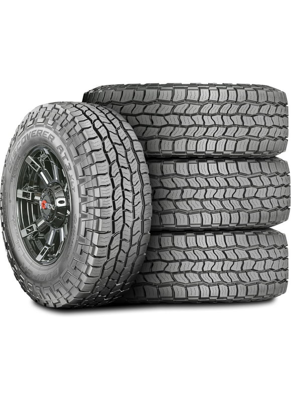 Set of 4 (FOUR) Cooper Discoverer AT3 XLT LT 285/65R20 Load E 10 Ply AT A/T All Terrain Tires