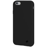 AMZER BLACK SILICONE SOFT SKIN JELLY CASE PROTECTOR BACK COVER FOR IPHONE 6