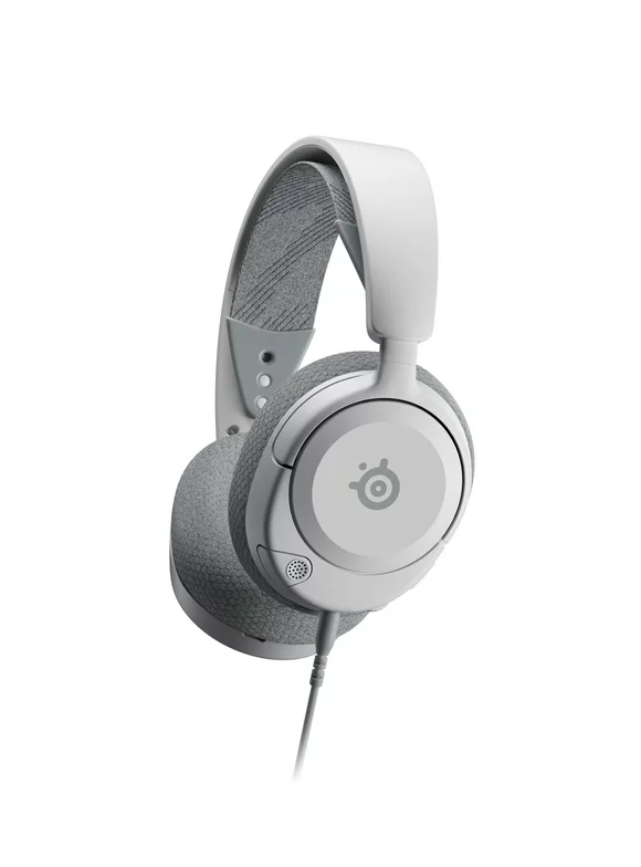 SteelSeries Arctis Nova 1 Wired Gaming Headset —  Ultra Lightweight — 3.5mm —  PC —  White