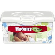 3 Pack - HUGGIES Natural Care Baby Wipes, Unscented  64 ea