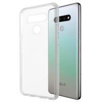 LG Stylo 6 Phone Clear Case Hybrid [Drop Cushion] [HD Crystal Clear] Ultra Slim Thin Soft PC Flexible Silicone Gel TPU Bumper Protective Armor Case Clear Transparent Back Cover for LG STYLO 6 (2020)