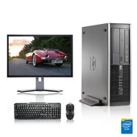 Refurbished - HP DC Desktop Computer 3.0 GHz Core 2 Duo Tower PC, 2GB, 160GB HDD, Windows 10 Home x64, 17" Monitor , USB Mouse & Keyboard