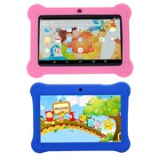 Kids Safe 7" Quad Core Tablet 512M+8GB WIFI MID Dual Cameras Kid Proof Case (Pink)