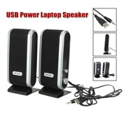 Mini 6W USB 3.5mm Power Speaker for Computer Laptop Desktop PC Music Loudspeaker