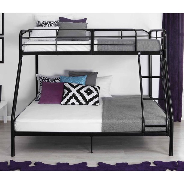 Metal Sy Bunk Bed, Mainstays Premium Twin Over Full Metal Bunk Bed
