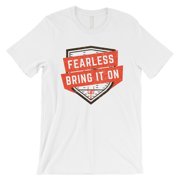 FEARLESS Cleveland T-Shirt Mens Funny Game Day Tee Gift For Him