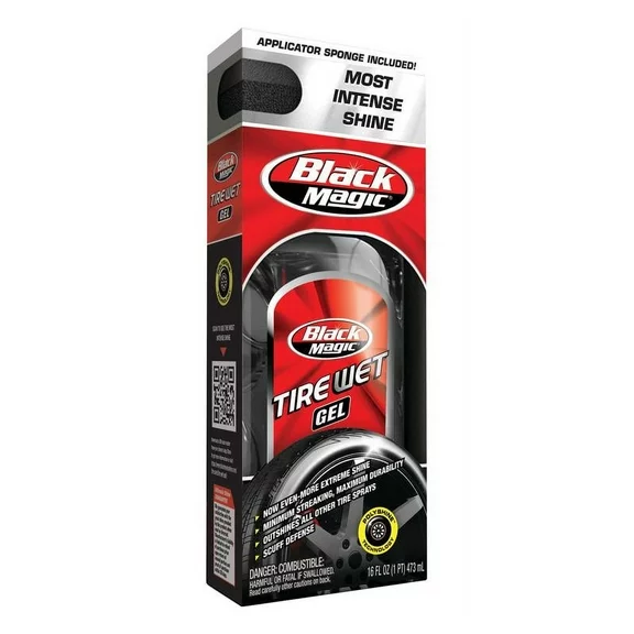 Black Magic Tire Wet Gel, 16 oz. Tire Shine - 5072647W