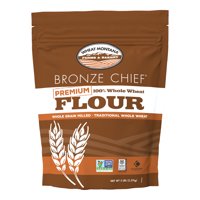 Wheat Montana Bronze Chief 100% Whole Wheat Flour, 5 lb