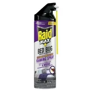 Raid Max Bed Bug Crack and Crevice, Extended Protection, Foaming Spray, 17.5 oz
