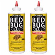Harris Bed Bug Killer, Diatomaceous Earth Powder 1/2 LB, Fast Kill with Extended Residual Protection (2/Pack)
