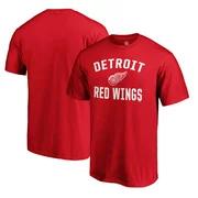 Detroit Red Wings Fanatics Branded Team Victory Arch T-Shirt - Red
