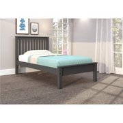 Donco Kids PD-500TDG Twin Size Contempo Bed, Dark Grey