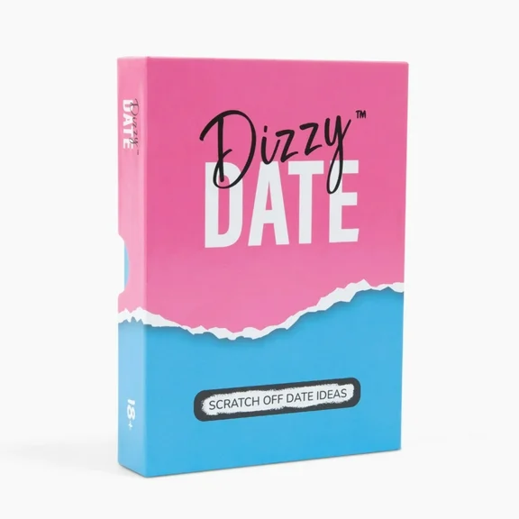 Dizzy Date Scratch Off Date Ideas - Fun & Spicy Date Night Box. Scrach Off Date Ideas for Girlfriend, Boyfriend, Newlywed, Wife or Husband.