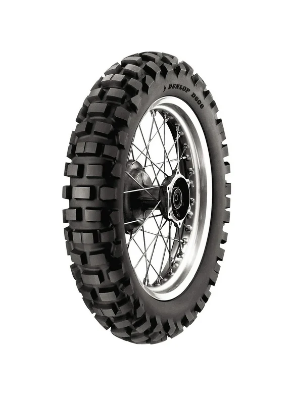 Dunlop 45162233 D606 Dual Sport Tire 120/90-18 (65R) Tube Type