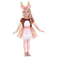 Halloween Girl Costume Toddler Sweet Deer 3T-4T, Fancy-Dress Costumes