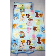 SoHo Nap Mat for Toddlers, Koala Bear, With Pillow and Carrying Strap for Preschool or Daycare