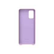 Samsung Silicone Cover EF-PG985 - Back cover for cell phone - silicone - pink - for Galaxy S20+, S20+ 5G