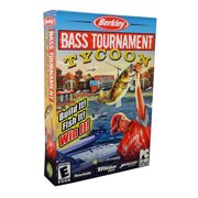 BERKLEY BASS TOURNAMENT TYCOON PC CD - It's more than a fishing game! Create a world of your own design