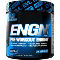 Evlution Nutrition ENGN Pre Workout Powder, Cherry Limeade, 30 Servings