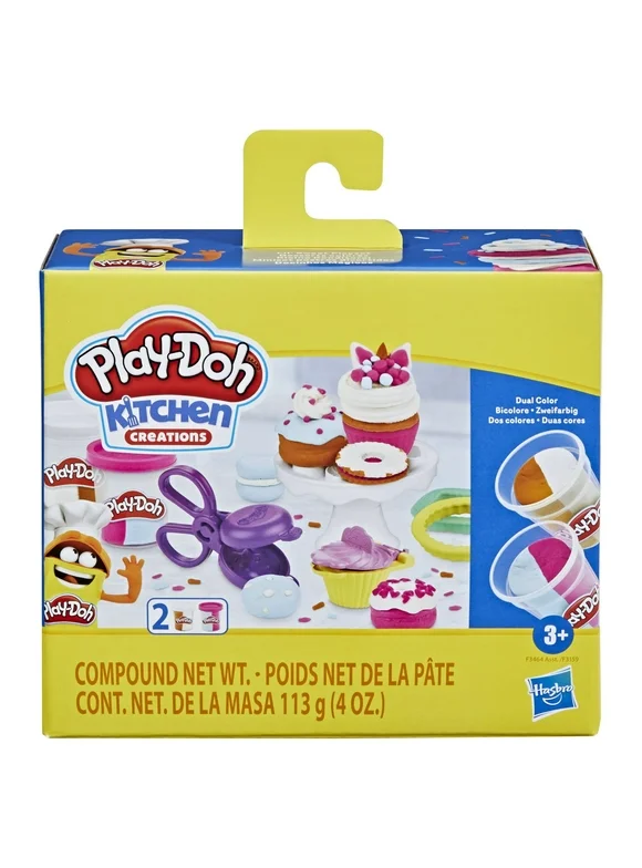 Play-Doh Kitchen Creations Lil Sweet Play Dough Set - 4 Color (2 Piece), Only At DX Offers Mall