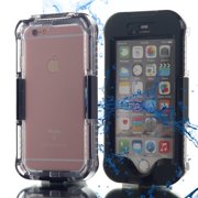 Black Waterproof Shockproof Dirt Proof Life Cover Case For Apple Iphone 6 6s 4.7"