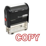 COPY Self Inking Rubber Stamp - Red Ink