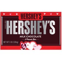 Hershey's, Valentine's Milk Chocolate Candy Bar, 3 Lb.