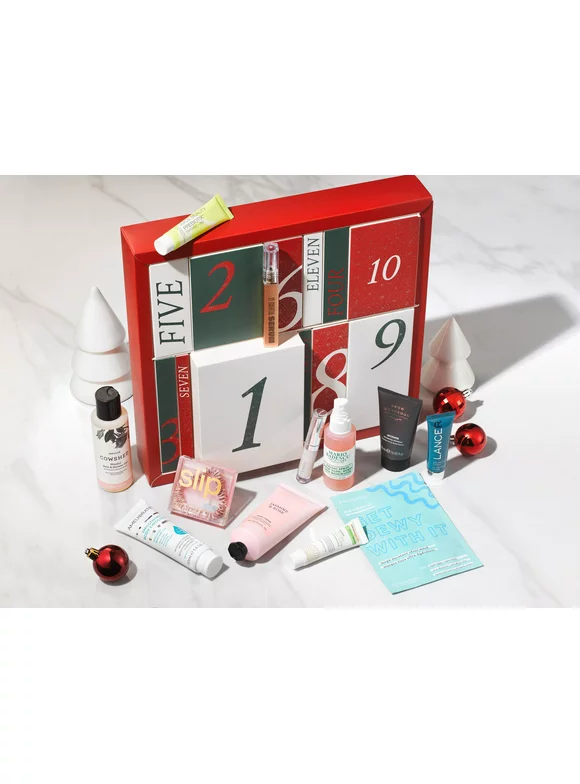 ($135 Value) BeautySpaceNK 2022 Premium Beauty Christmas Advent Calendar, Holiday Gift Set