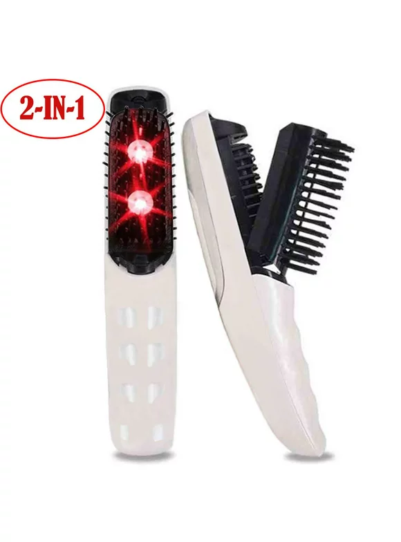 AMGRA Electric Scalp Massager Comb Brush Anti Hair Loss Hair Growth Stress Relax Scalp Massage, Gift for Women/Men/Mother/Friends