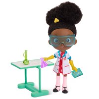 Ada Twist, Scientist Ada Twist Lab Doll, 12.5 Inch Interactive Doll with Research Lab Accessories, Talks and Sings the "The Brainstorm Song"